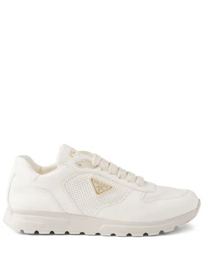 Prada Prax 2.0 Sneakers In White