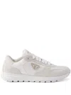 Prada Re-nylon And Suede Prax 2.0 Low-top Sneakers In White