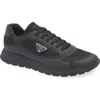 Prada Sneakers Prax 2.0 In Black Fabric And Mesh Men In Black
