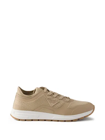 Prada Prax Sneakers In Brown