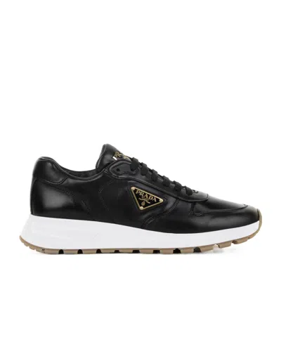 Prada Prax01 Lace-up Sneakers In Black