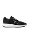 Prada Prax 01 Re-nylon Sneakers In Black