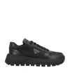 Prada Prax01 Re-nylon Lace-up Sneakers In Black