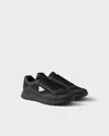 Prada Sneakers Prax 2.0 In Black Fabric And Mesh