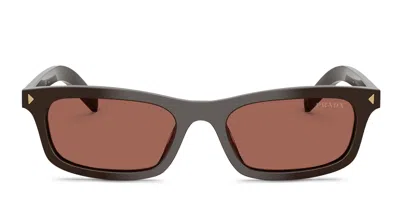 PRADA PRD05S BROWN