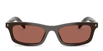 PRADA PRD05S BROWN