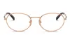 Prada Full Frame Plain Mirror In Gold