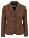 Prada Galles Printed Blazer