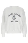 Prada Logo Print Crewneck Sweatshirt