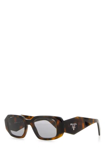 Prada Printed Acetate Sunglasses In Pattern