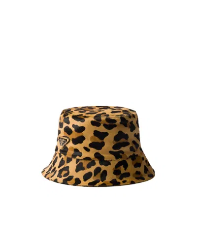 Prada Printed Bucket Hat In Multicolor