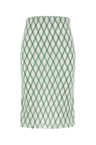 Prada Printed Cotton Skirt