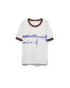 Prada Printed Cotton T-shirt In White