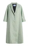Prada Printed Cotton-blend Coat In Print
