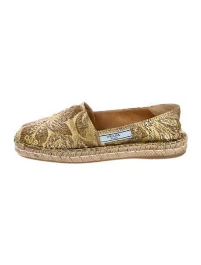 Pre-owned Prada Printed Espadrilles