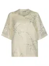 PRADA PRADA PRINTED OVERSIZED BLOUSE