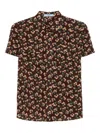 Prada Printed Polo In Multi