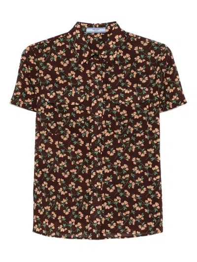 PRADA PRINTED POLO