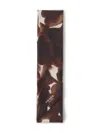 Prada Printed Scarf In Brown
