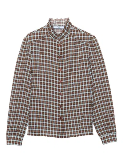 Prada Printed Shirt In Multi