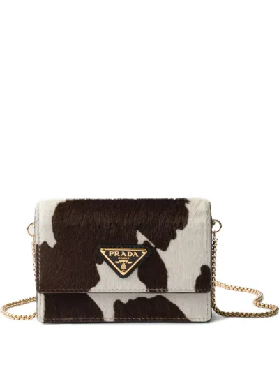 Prada Printed Shoulder Bag