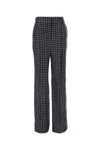 Prada Printed Silk Pants In Printed
