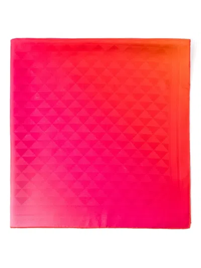PRADA PRINTED SILK SCARF