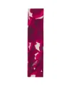 Prada Printed Silk Shantung Skinny Scarf In Purple