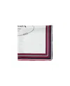 Prada Printed Silk Twill Jacquard Scarf In White