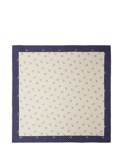 Prada Printed Silk Twill Scarf 90 In Pattern