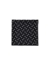 Prada Printed Silk Twill Scarf In Black/white