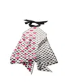 Prada Printed Silk Twill Top In Multi