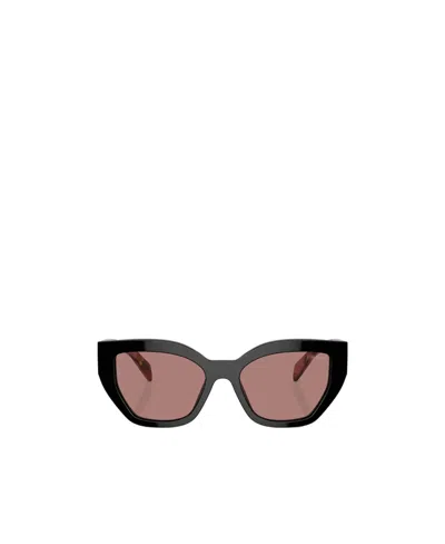 PRADA PRADA EYEWEAR BUTTERFLY FRAME SUNGLASSES