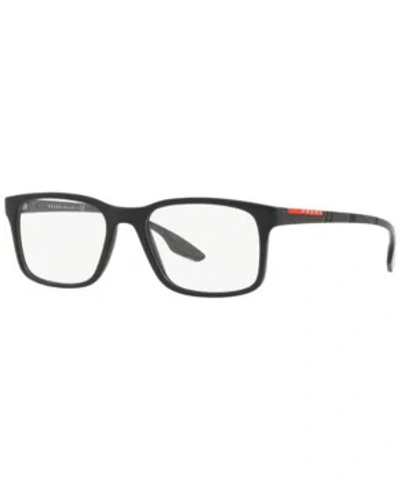 Prada Ps 01lv Men's Pillow Eyeglasses In Dark Grey