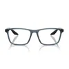 Prada Linea Rossa Ps 01qv Tfy1o1 Gomma Blu Glasses In Gray