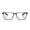 Prada Linea Rossa Ps 01qv Tfy1o1 Gomma Blu Glasses In Gray