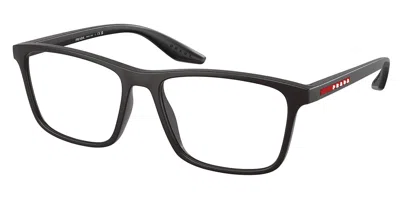 Prada Ps 01qv Men's Glasses, Grey, Size 56 In Gray