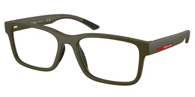 Prada Ps 01rv Men's Glasses, Green, Size 56