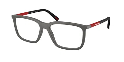 Prada Ps 01sv 16x1o1 Occhiali Da Vista Grigi Per Uomo (solo Montatura) In Gray