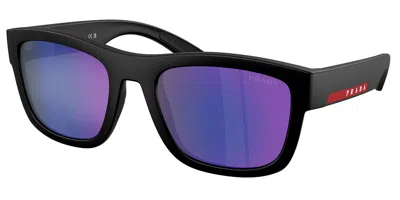 Prada Ps 01zs 1bo05u Men's Sunglasses Black Size 53