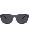 Prada Ps 01zs Square-frame Sunglasses In Blue