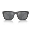 Prada Linea Rossa Ps 01zs Ufk5l0 Gomma Grigia Sunglasses In Gray