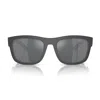 Prada Linea Rossa Ps 01zs Ufk5l0 Gomma Grigia Sunglasses In Gray