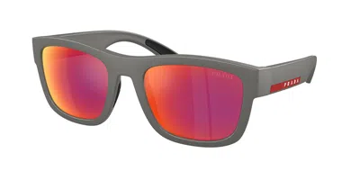 Prada Ps 01zsf Asian Fit 16x02u Men's Sunglasses Grey Size 56