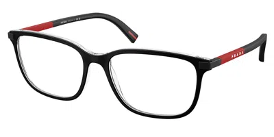 Prada Ps 02rv Men's Glasses, Black, Size 54