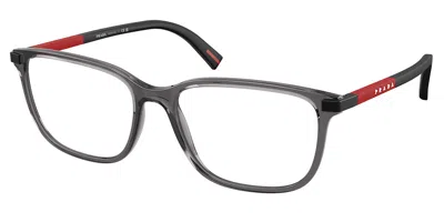 Prada Ps 02rv Men's Glasses, Clear, Size 54 In Gray