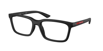 Prada Ps 02svf Asian Fit Men's Glasses, Black, Size 56