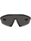 Prada Ps 03zs Pilot-frame Sunglasses In Black