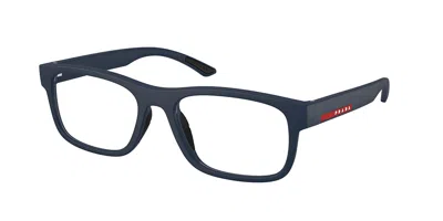 Prada Ps 04qv Mag1o1 Occhiali Da Vista Blu Per Uomo (solo Montatura) In Black