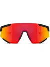 Prada Ps 04ws Pilotenbrille In Schwarz